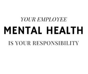 prioritize mental health well being in the workspace